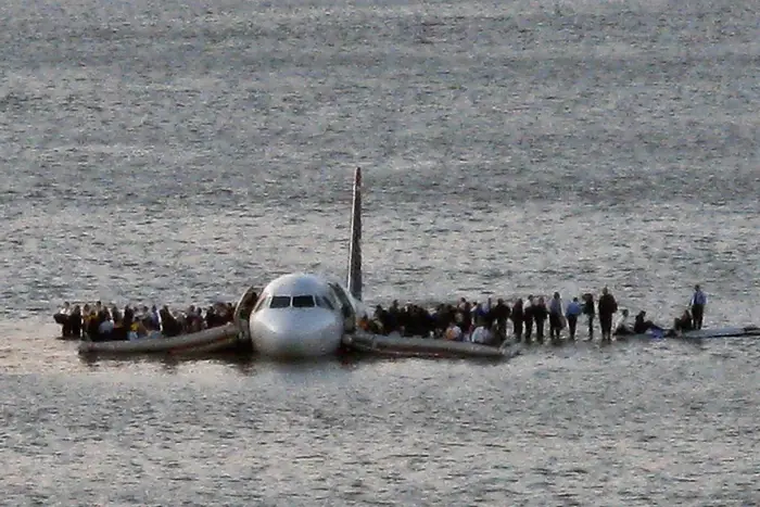 Passengers on the wings of the plane (Steven Day/AP/Shutterstock)